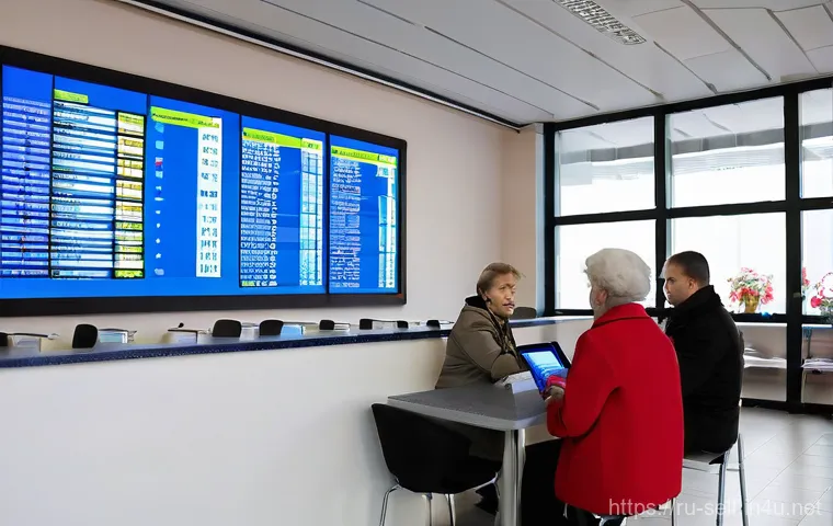 자치행정사 업무 프로세스 최적화 - A Tale of Two Eras: Bureaucracy Transformed**

**Prompt:** A split diptych image contrasting old Rus...